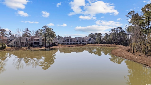 water view with a residential view