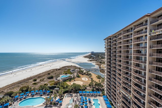 100 N Beach Blvd Unit 1608, North Myrtle Beach, SC 29582 - water view featuring local beach