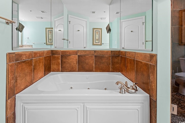 100 N Beach Blvd Unit 1608, North Myrtle Beach, SC 29582 - full bath featuring a jetted tub and toilet