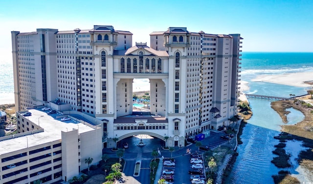100 N Beach Blvd Unit 1608, North Myrtle Beach, SC 29582 - view of building exterior with a water view