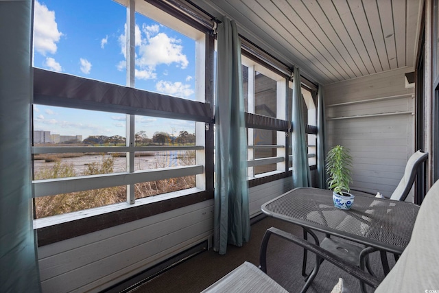 501 Maison Dr Unit F-1, Myrtle Beach, SC 29572 - sunroom / solarium with a water view and plenty of natural light