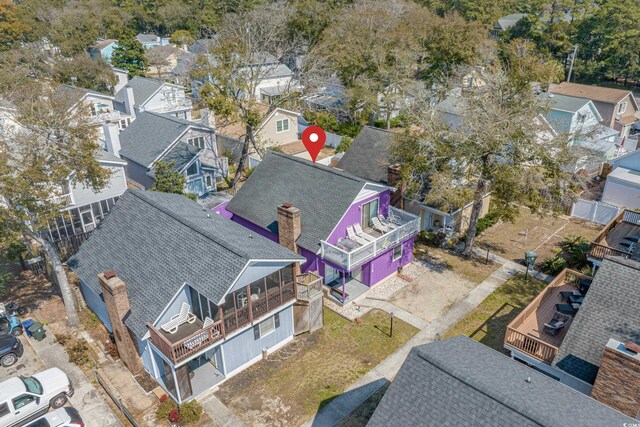 508-B Rosemary Ln, North Myrtle Beach, SC 29582 - aerial perspective of suburban area