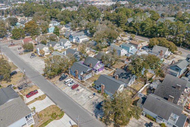 508-B Rosemary Ln, North Myrtle Beach, SC 29582 - aerial view of property's location with nearby suburban area