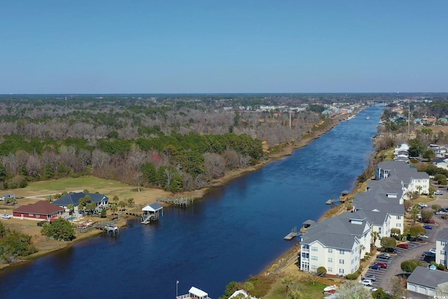622 Lorenzo Dr Unit 622, North Myrtle Beach, SC 29582 - aerial perspective of suburban area featuring a large body of water