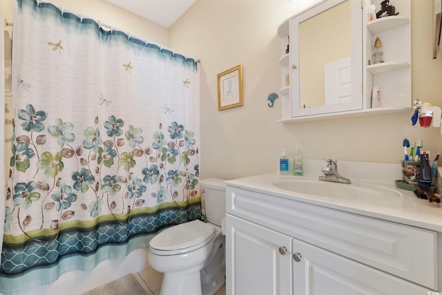 4142 Hibiscus Dr Unit 104, Little River, SC 29566 - full bathroom with vanity and a shower with curtain