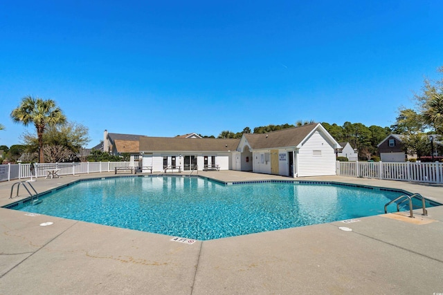 1205 Woodruff Ct, Conway, SC 29526 - community pool with a patio area
