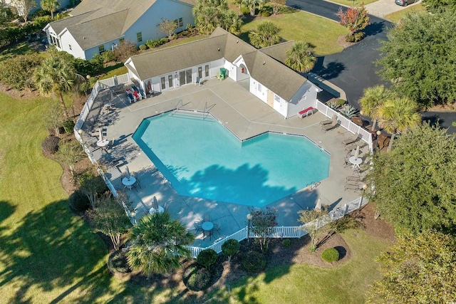 1205 Woodruff Ct, Conway, SC 29526 - view of subject property featuring a pool area