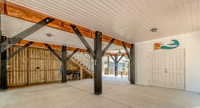 6001-1527 S Kings Hwy, Myrtle Beach, SC 29575 - view of patio / terrace featuring stairway