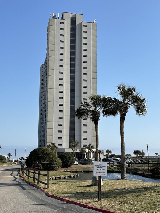 5905 S Kings Hwy Unit 1116, Myrtle Beach, SC 29575 - view of building exterior with a water view
