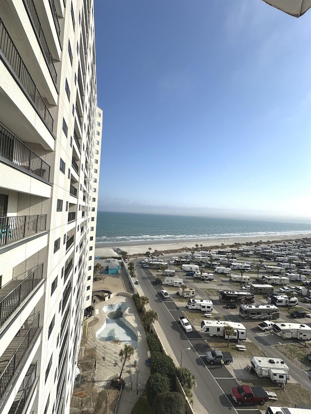 5905 S Kings Hwy Unit 1116, Myrtle Beach, SC 29575 - water view with a view of the beach