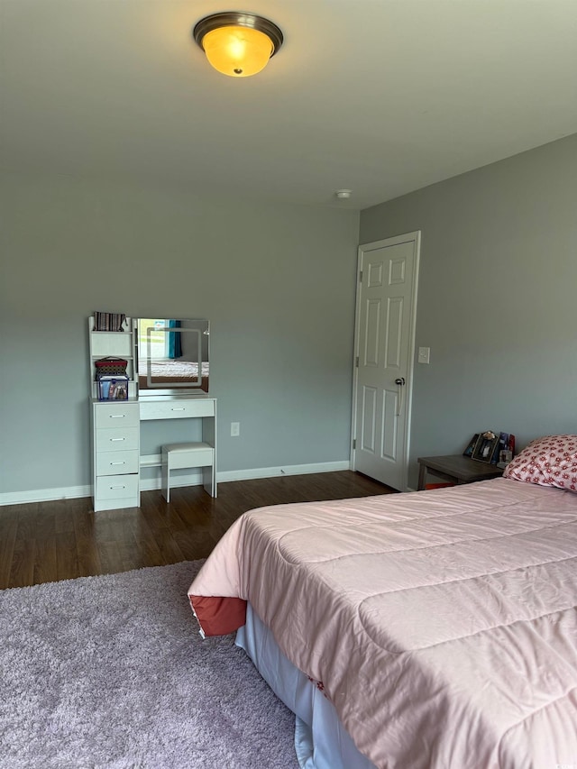 1001 Leatherman Rd, Conway, SC 29527 - bedroom featuring dark wood-style flooring and baseboards