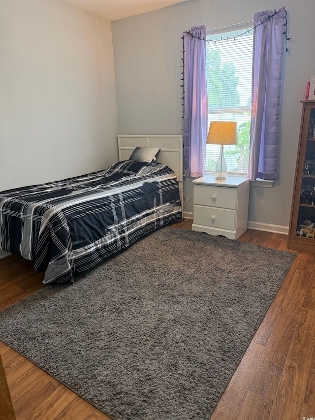 1001 Leatherman Rd, Conway, SC 29527 - bedroom with wood finished floors and baseboards