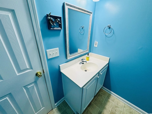 6001-G5 S Kings Hwy, Myrtle Beach, SC 29575 - bathroom featuring vanity and baseboards