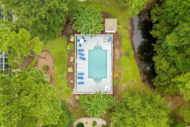 drone / aerial view