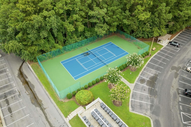 bird's eye view