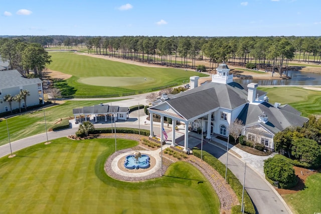 1025 World Tour Blvd Unit 101A, Myrtle Beach, SC 29579 - aerial view of a local golf course, a large body of water, and a tree filled landscape