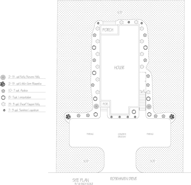 1203 Rosehaven Dr, Myrtle Beach, SC 29577 - map of parcels
