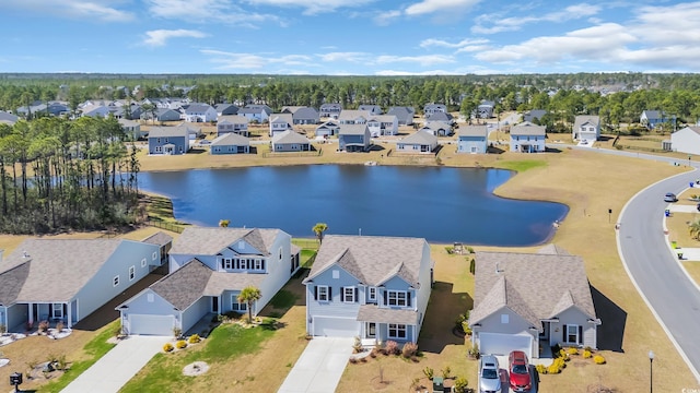 3304 Candytuft Dr, Conway, SC 29526 - aerial perspective of suburban area with a nearby body of water
