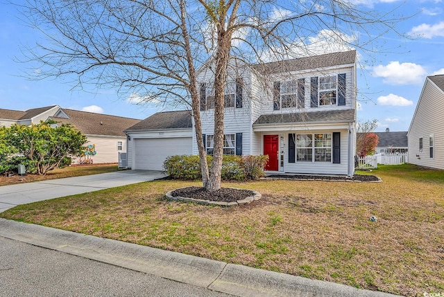 2629 Scarecrow Way, Myrtle Beach, SC 29579 - traditional home with concrete driveway and a garage