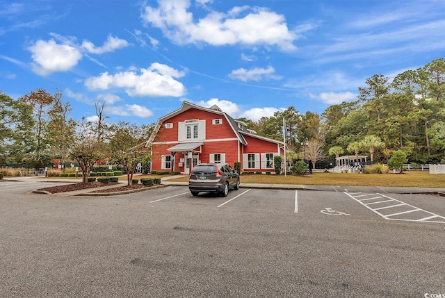 2629 Scarecrow Way, Myrtle Beach, SC 29579 - view of front facade with a gambrel roof and uncovered parking