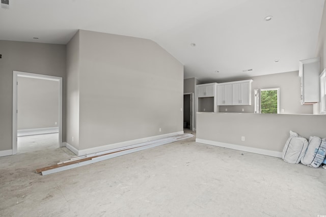 3566 Steamer Trace Rd, Conway, SC 29527 - unfurnished living room featuring high vaulted ceiling