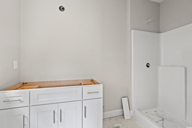 3566 Steamer Trace Rd, Conway, SC 29527 - full bath with a shower and baseboards