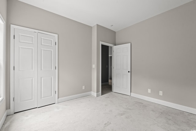 3566 Steamer Trace Rd, Conway, SC 29527 - unfurnished bedroom featuring baseboards, a closet, and concrete flooring