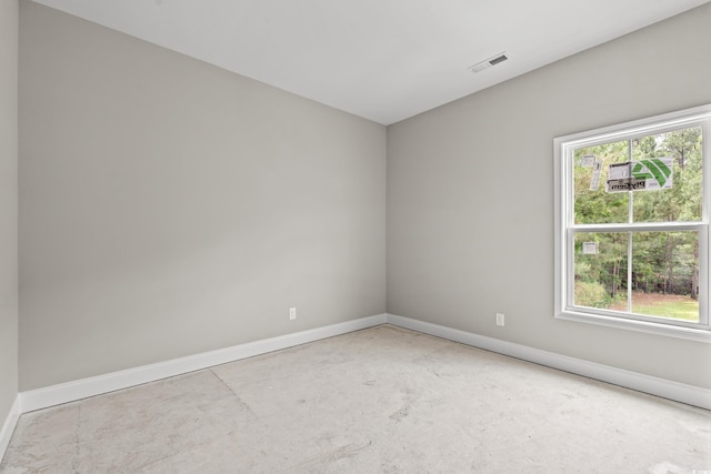 3566 Steamer Trace Rd, Conway, SC 29527 - unfurnished room featuring baseboards and unfinished concrete flooring