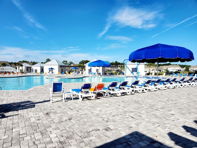 5088 Wavering Place Loop, Myrtle Beach, SC 29579 - community pool featuring a patio area