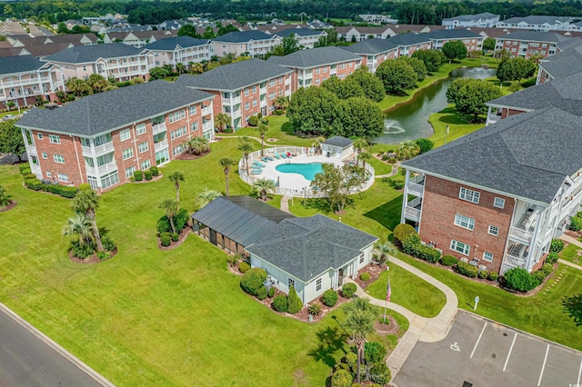 3927 Gladiola Ct Unit 101, Myrtle Beach, SC 29588 - aerial view of a large body of water and a pool
