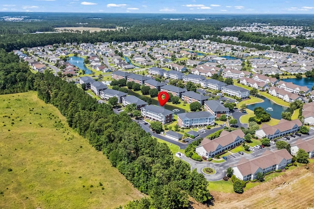 3927 Gladiola Ct Unit 101, Myrtle Beach, SC 29588 - aerial overview of property's location with a large body of water