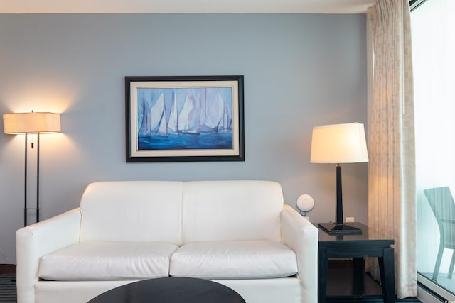 107 S Ocean Blvd Unit 704, Myrtle Beach, SC 29577 - living area with a baseboard heating unit