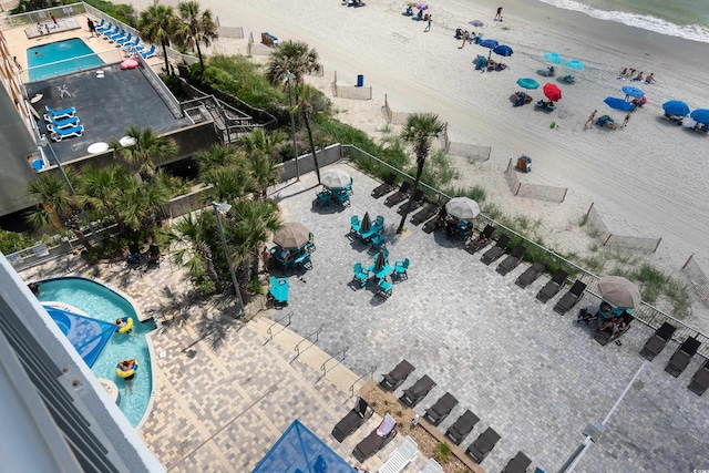 107 S Ocean Blvd Unit 704, Myrtle Beach, SC 29577 - drone / aerial view