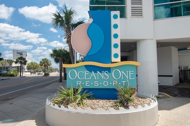107 S Ocean Blvd Unit 704, Myrtle Beach, SC 29577 - view of community / neighborhood sign