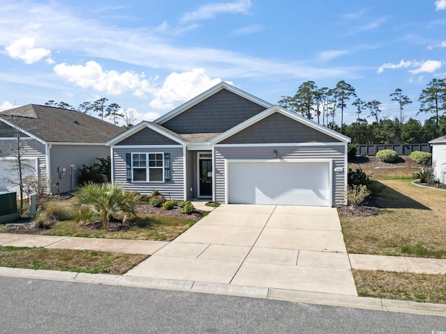 2848 Ophelia Way, Myrtle Beach, SC 29577 - view of front of house with an attached garage and concrete driveway