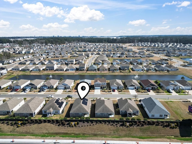 2848 Ophelia Way, Myrtle Beach, SC 29577 - aerial perspective of suburban area with a nearby body of water