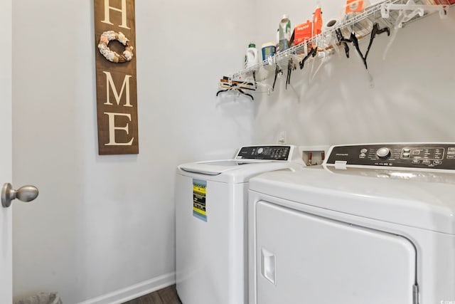 2848 Ophelia Way, Myrtle Beach, SC 29577 - washroom with washing machine and dryer