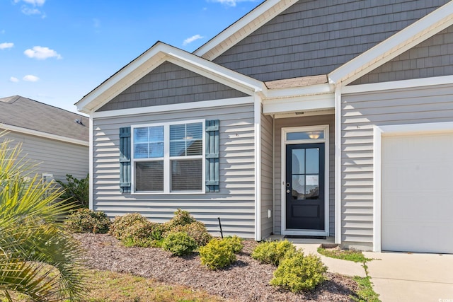 2848 Ophelia Way, Myrtle Beach, SC 29577 - view of exterior entry featuring a garage
