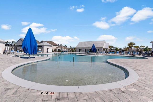 2848 Ophelia Way, Myrtle Beach, SC 29577 - community pool featuring a patio area