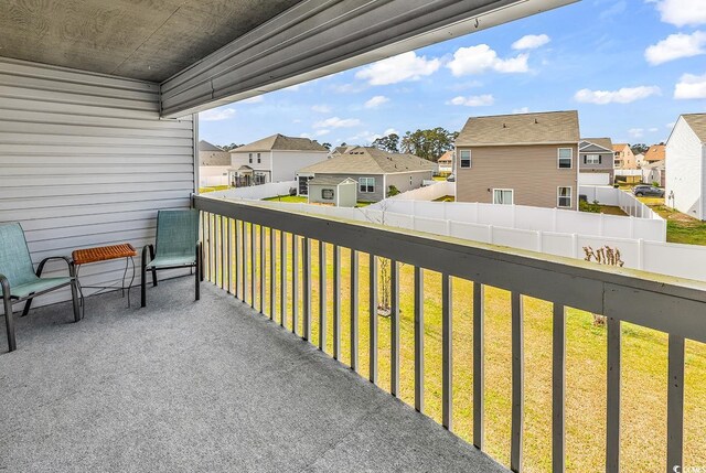 500 Fairway Village Dr Unit 7-D, Myrtle Beach, SC 29588 - balcony with a residential view