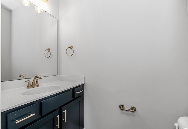 19 Coventry Pl, Pawleys Island, SC 29585 - bathroom with vanity and toilet