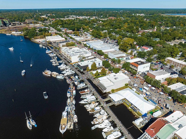 224 Oak Bay Dr, Georgetown, SC 29440 - drone / aerial view of a large body of water