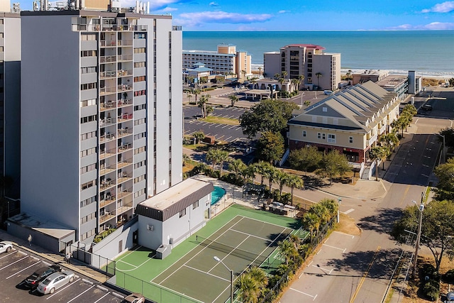601 Mitchell Dr Unit 801, Myrtle Beach, SC 29577 - bird's eye view featuring a city view and a water view