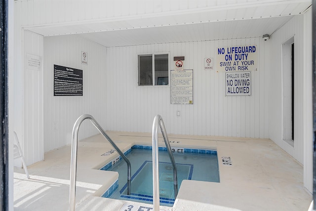 601 Mitchell Dr Unit 801, Myrtle Beach, SC 29577 - view of swimming pool with an indoor hot tub