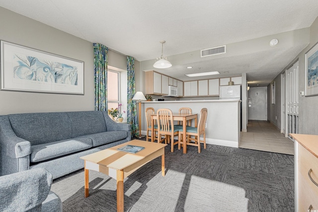 2801 S Ocean Blvd Unit 1509, North Myrtle Beach, SC 29582 - living area with light colored carpet