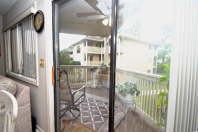 4242 Pinehurst Cir Unit N4, Little River, SC 29566 - balcony featuring ceiling fan