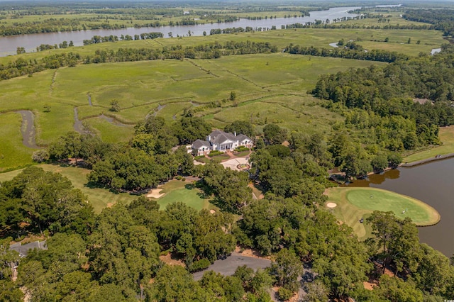 192 Berkshire Loop, Pawleys Island, SC 29585 - aerial overview of property's location featuring a nearby body of water