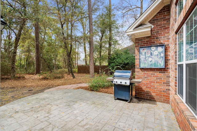 192 Berkshire Loop, Pawleys Island, SC 29585 - view of patio featuring area for grilling and fence