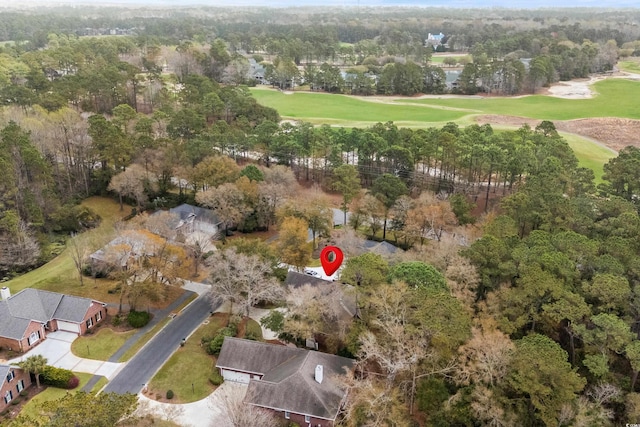 192 Berkshire Loop, Pawleys Island, SC 29585 - aerial view of property's location featuring a local golf course