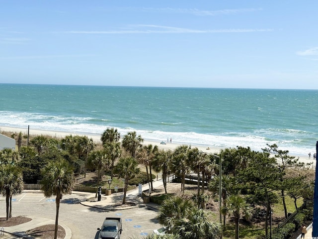 2001 S Ocean Blvd Unit 621, Myrtle Beach, SC 29577 - view of water feature with a view of the beach